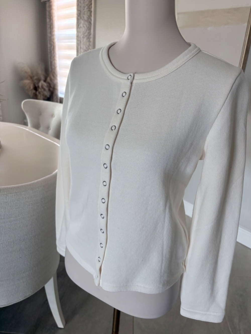 NWT J Crew Heritage terry cardigan